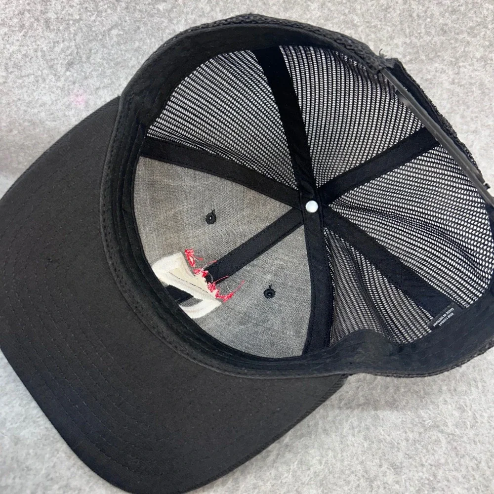 Nemo Logo Mens Black Nemo Equipment Trucker Hat Snapback Mesh Cap OSFM